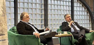 Witold Jurasz gościł w Radomsku. Rozmowa m.in o programie wojnie w Ukrainie