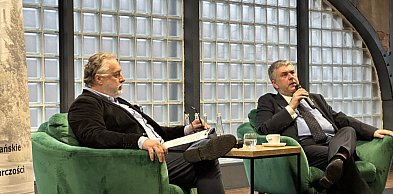 Witold Jurasz gościł w Radomsku. Rozmowa m.in o programie wojnie w Ukrainie