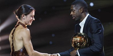 Francuz Dembele i Hiszpanka Bonmati laureatami plebiscytu Złota Piłka, Pajor ósma-24727