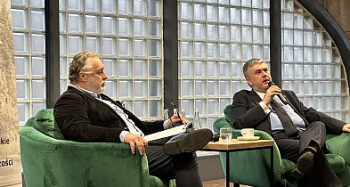 Witold Jurasz gościł w Radomsku. Rozmowa m.in o programie wojnie w Ukrainie