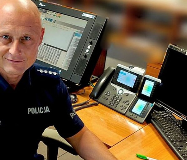 Półgodzinna rozmowa dyżurnego z policji w Radomsku pomogła uratować życie 62-latka-25818