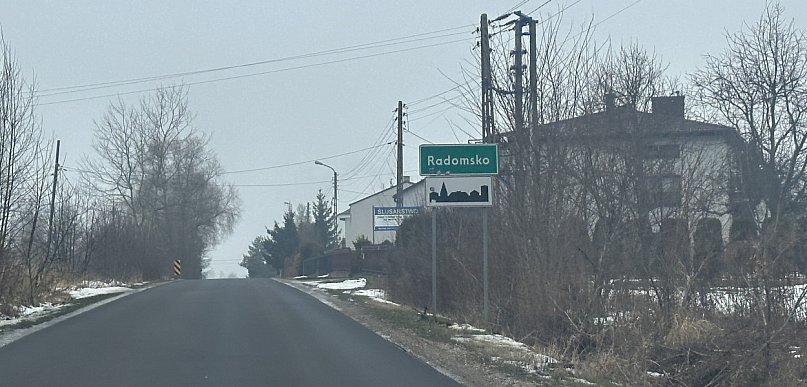 Ostrzeżenie pierwszego stopnia dla miejscowości Radomsko i dla okolic