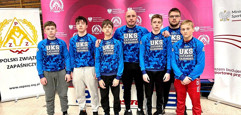 Sukces młodych zapaśników z Radomska: Szymon Młynarczyk piąty w I Pucharze Polski