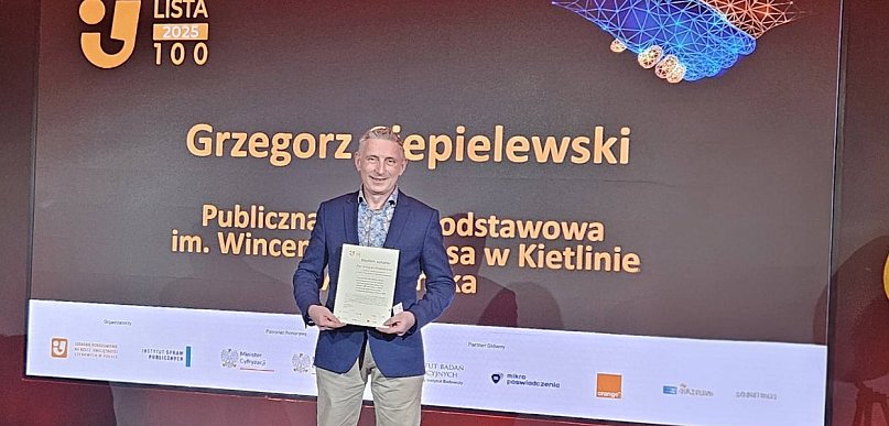 Grzegorz Ciepielewski w gronie 100 osób w Polsce wyróżnionych za rozwój cyfrowych