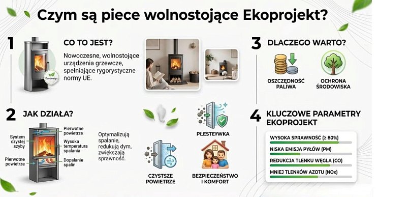 Czym są piece wolnostojące Ekoprojekt?