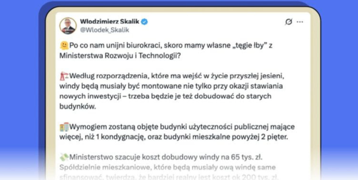 Mieszkasz w starym bloku bez windy i martwisz się, że ministerstwo każe ci zamonto