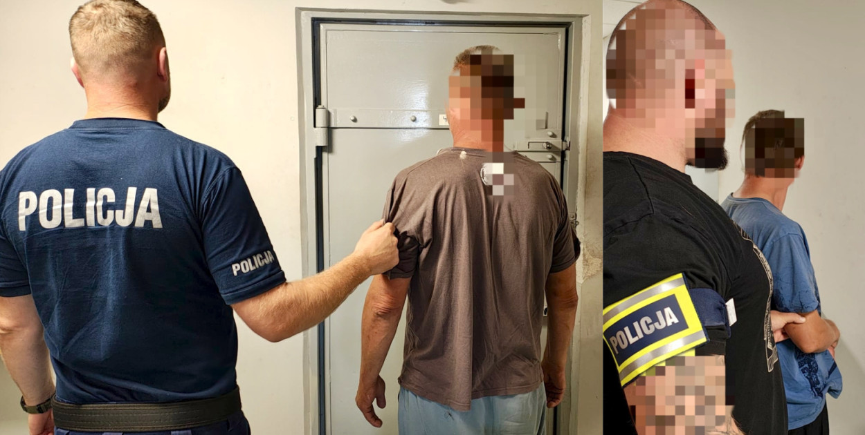 fot: KPP Radomsko, napadli i okradli mężczyznę w Radomsku
