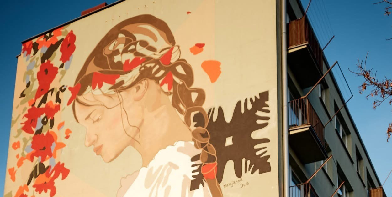 fot: Mural w Piotrkowie, facebook: Urząd Marszałkowski Województwa Łódzkiego - Łódzkie dla Ciebie