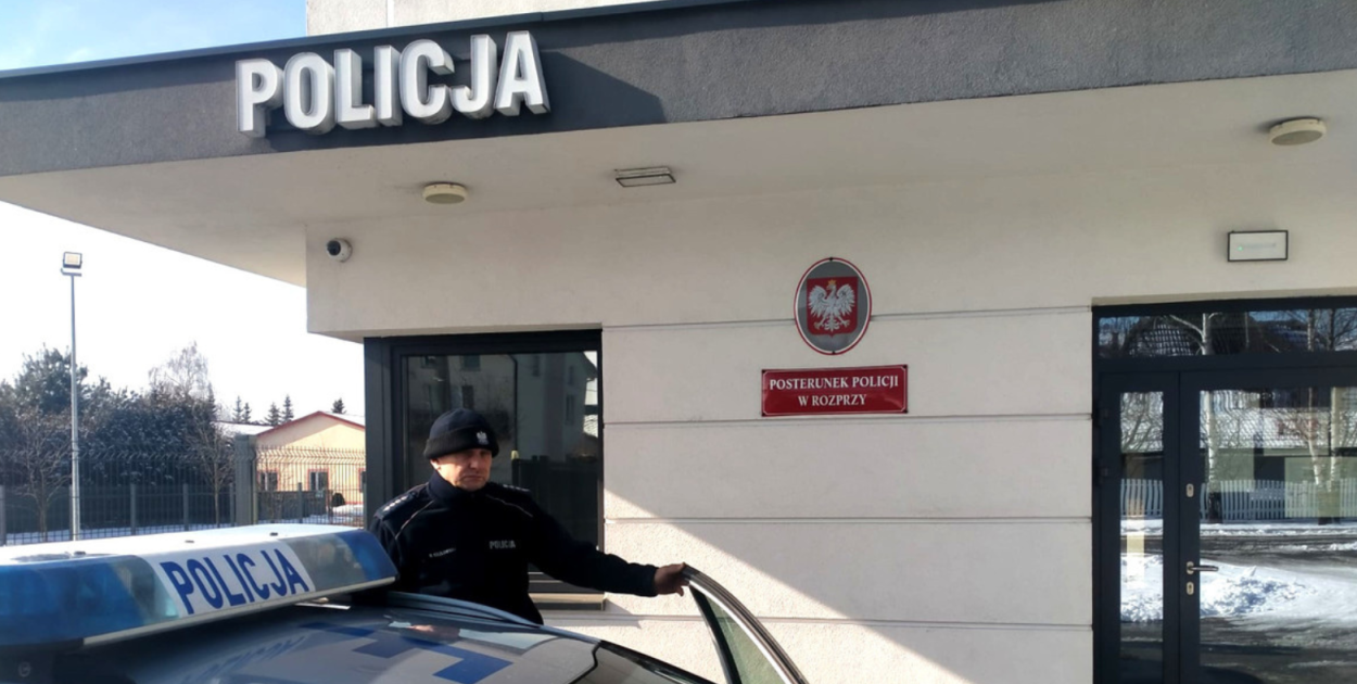 79-latka z Rozprzy uratowana przed wychłodzeniem dzięki reakcji sąsiadki i policja