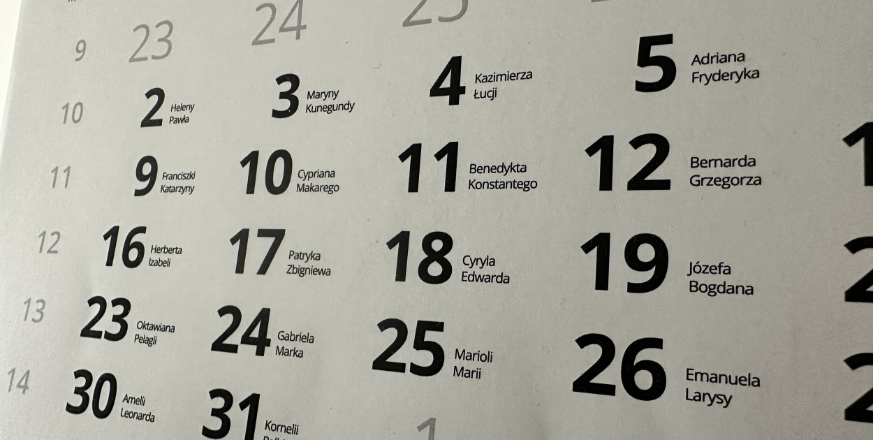 Kalendarz rocznic od 16 do 22 marca