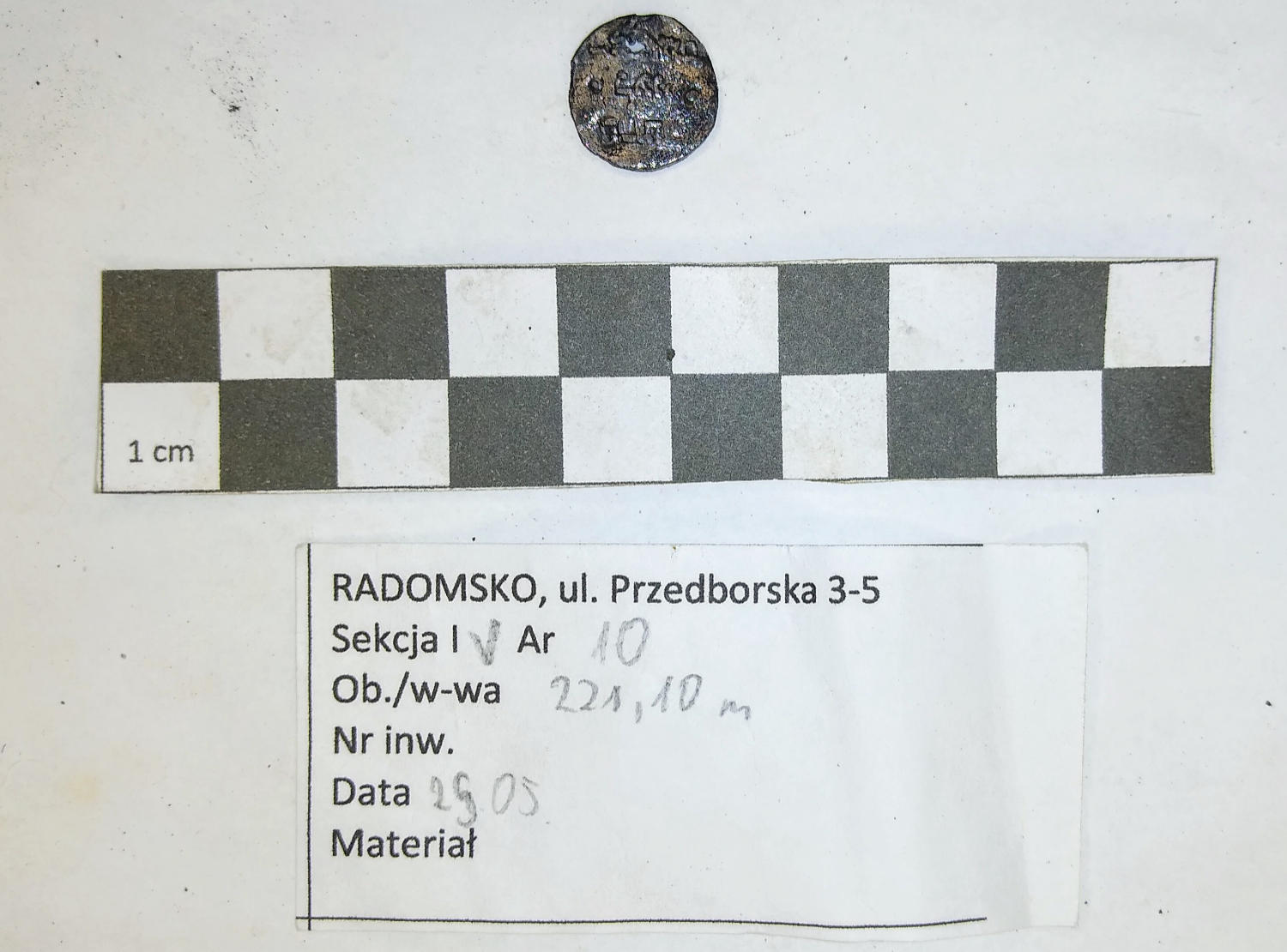 Pod ziemią w Radomsku znaleziono ślady historii naszych przodków