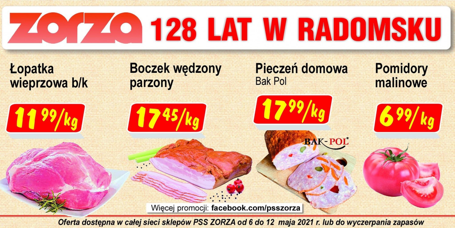 Reklama lokalna - PSS Zorza Radomsko - najnowsze promocje w sieci sklepów