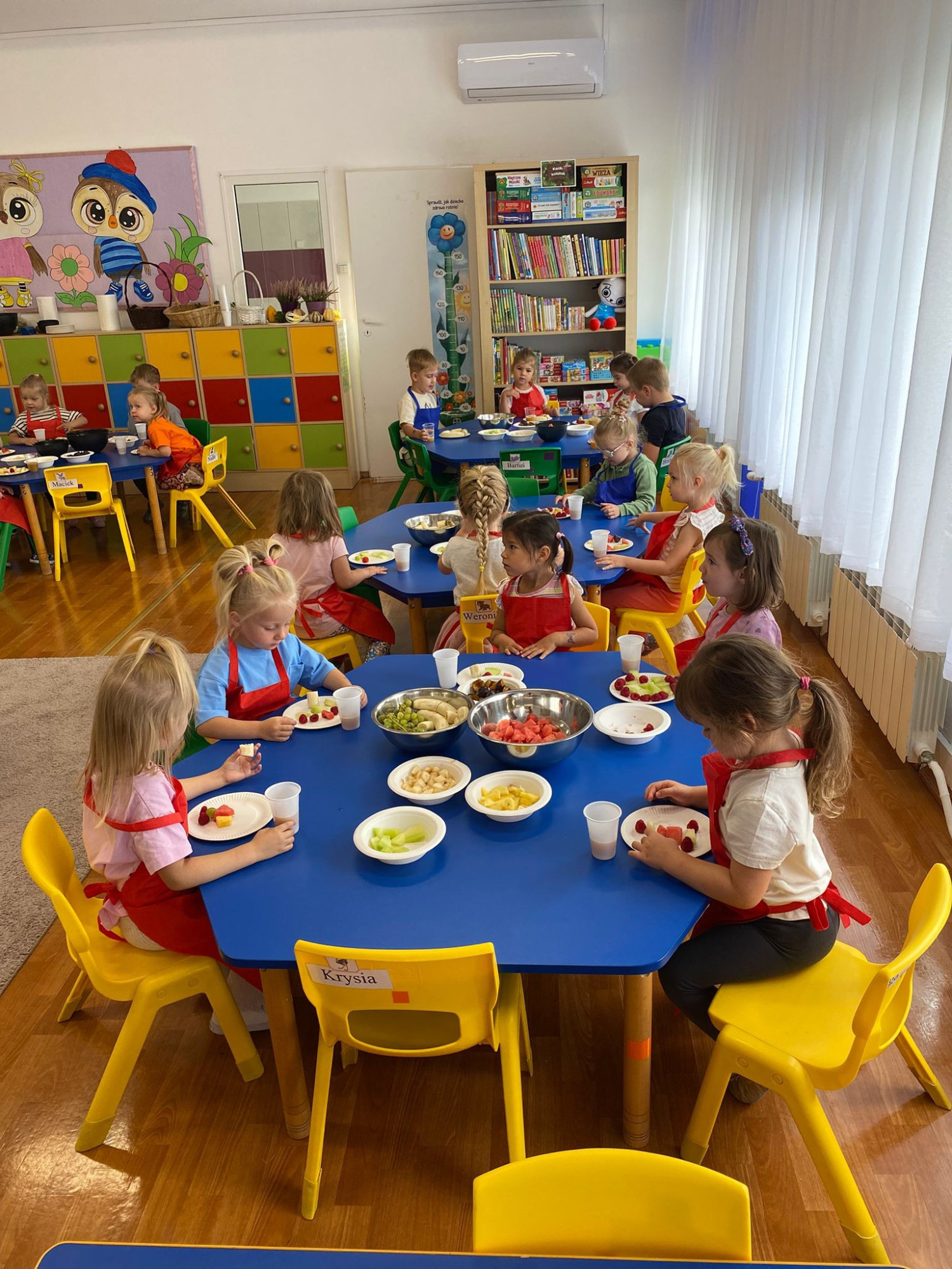 Dzieci w przedszkolu nr 10