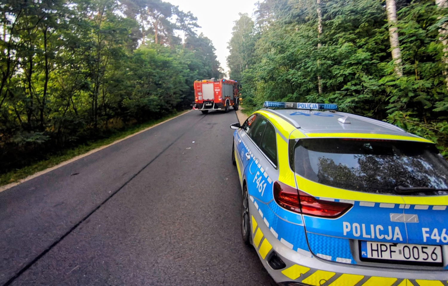 Wypadek pod Przedborzem w powiecie radomszczańskim