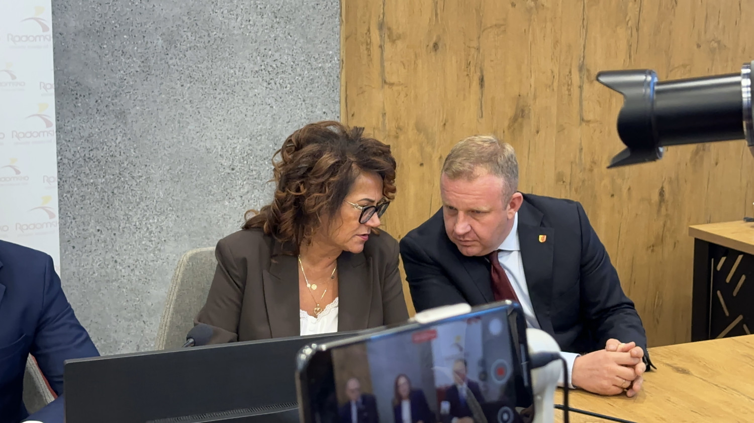 Mariola Wypych i Łukasz Więcek