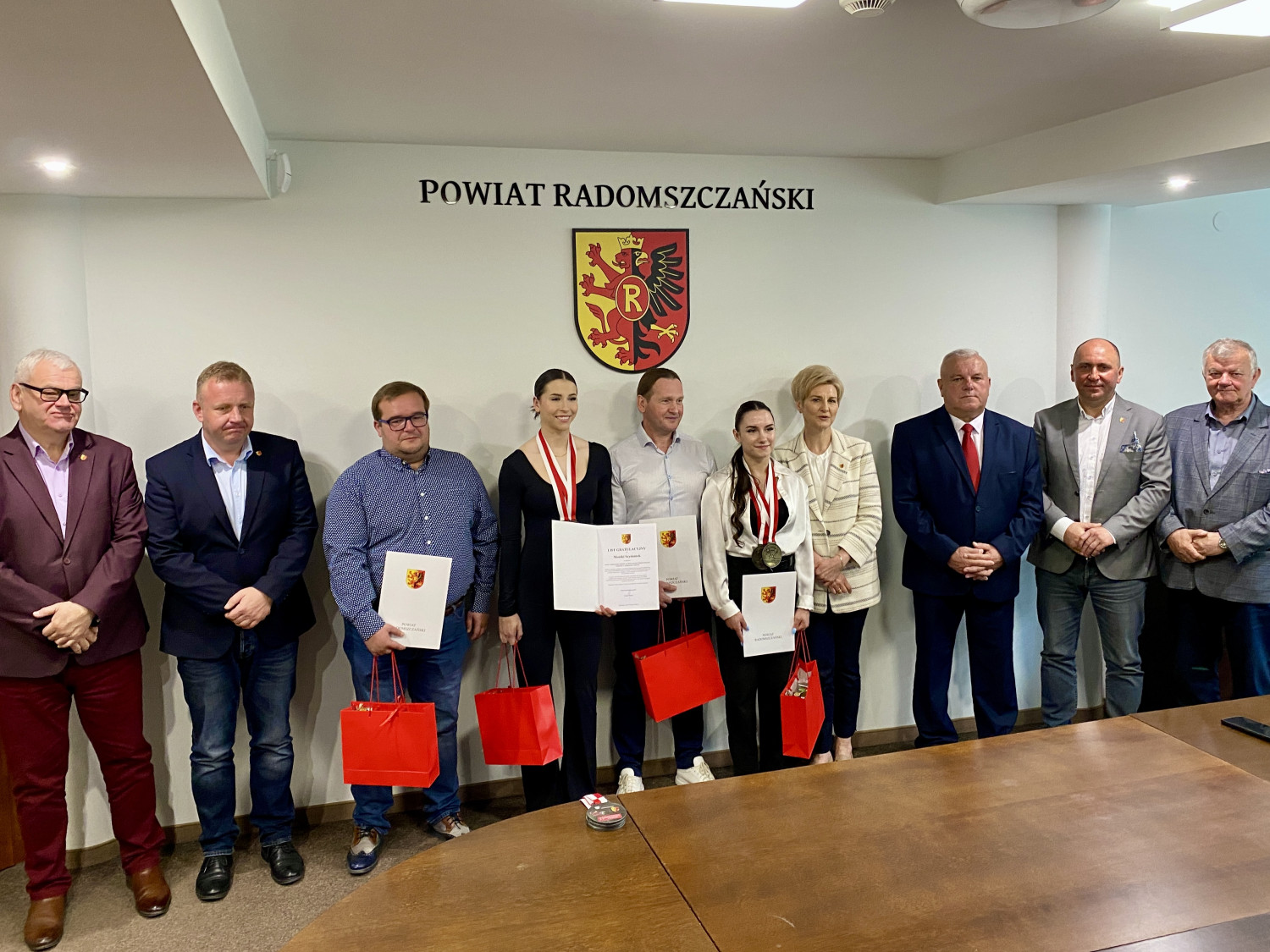 Sportowcy w urzędzie
