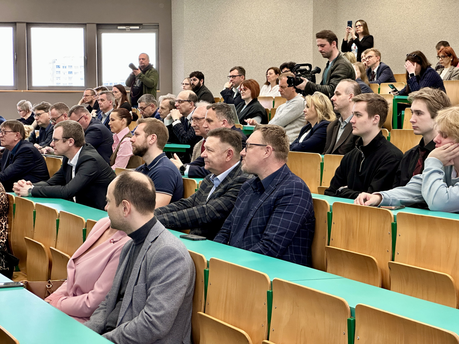 Uczestnicy w auli PCz