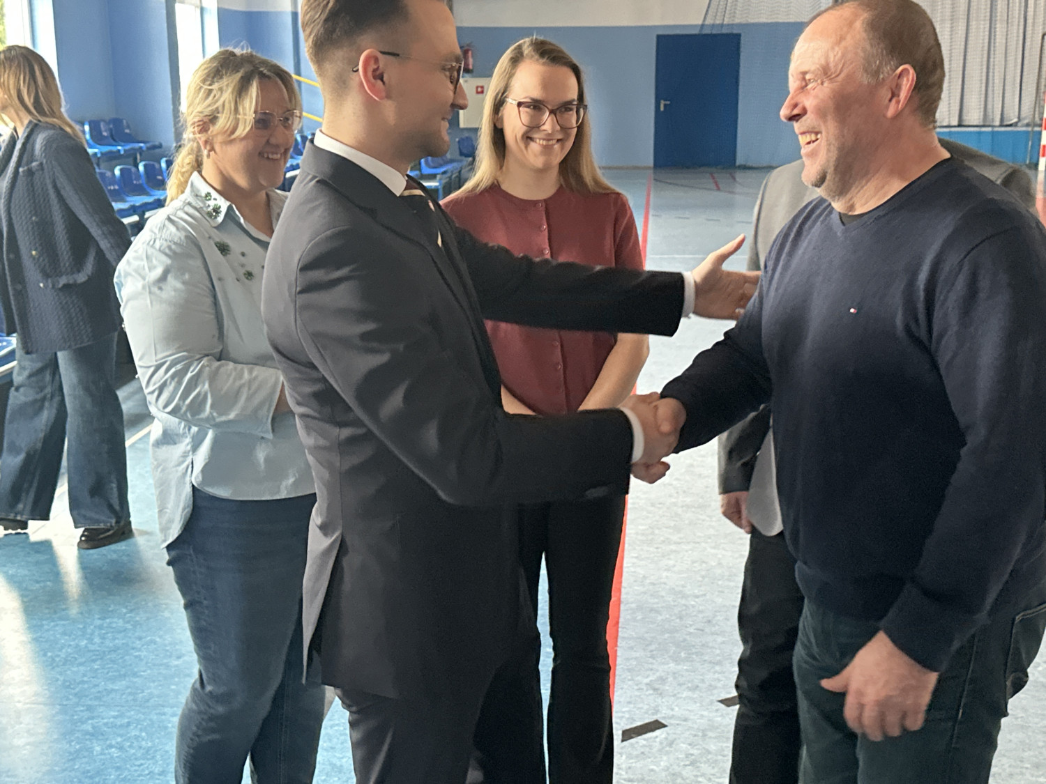 Poseł Witczak po spotkaniu w Dobryszycach