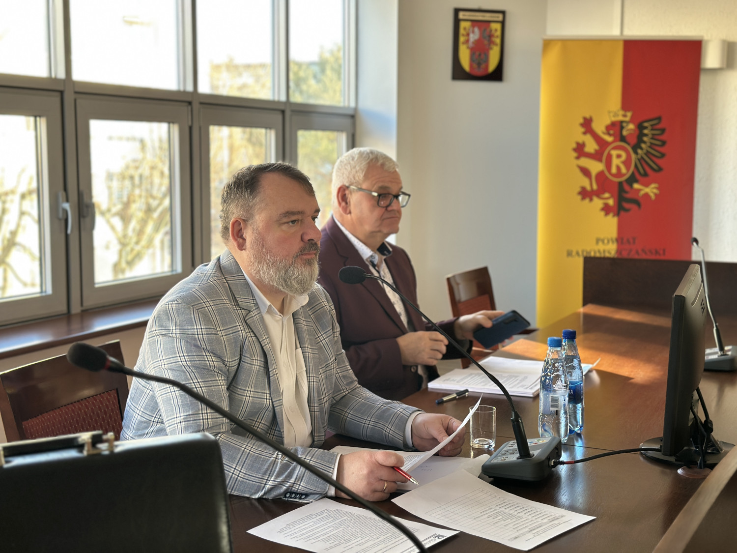 Tomasz Kornacki i Wojciech Ślusarczyk