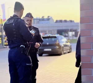 Policjanci prowadzili akcje na Metalurgii