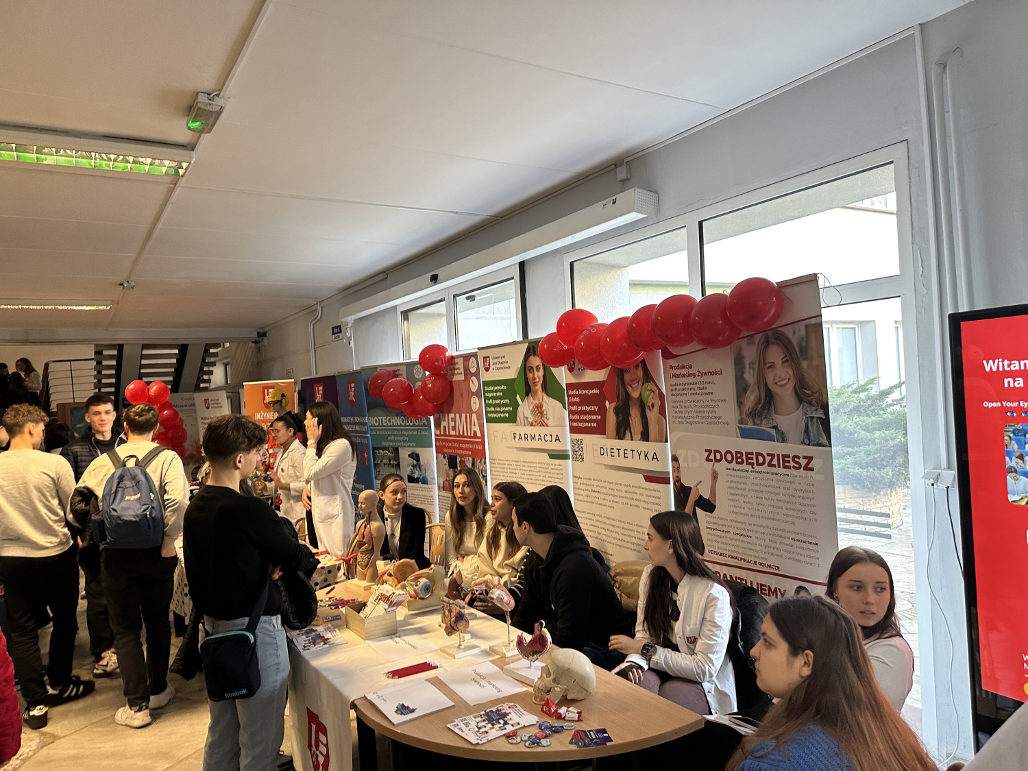 Uniwersytet Jana Długosza w Częstochowie podczas Dni Otwartych w 2025 roku