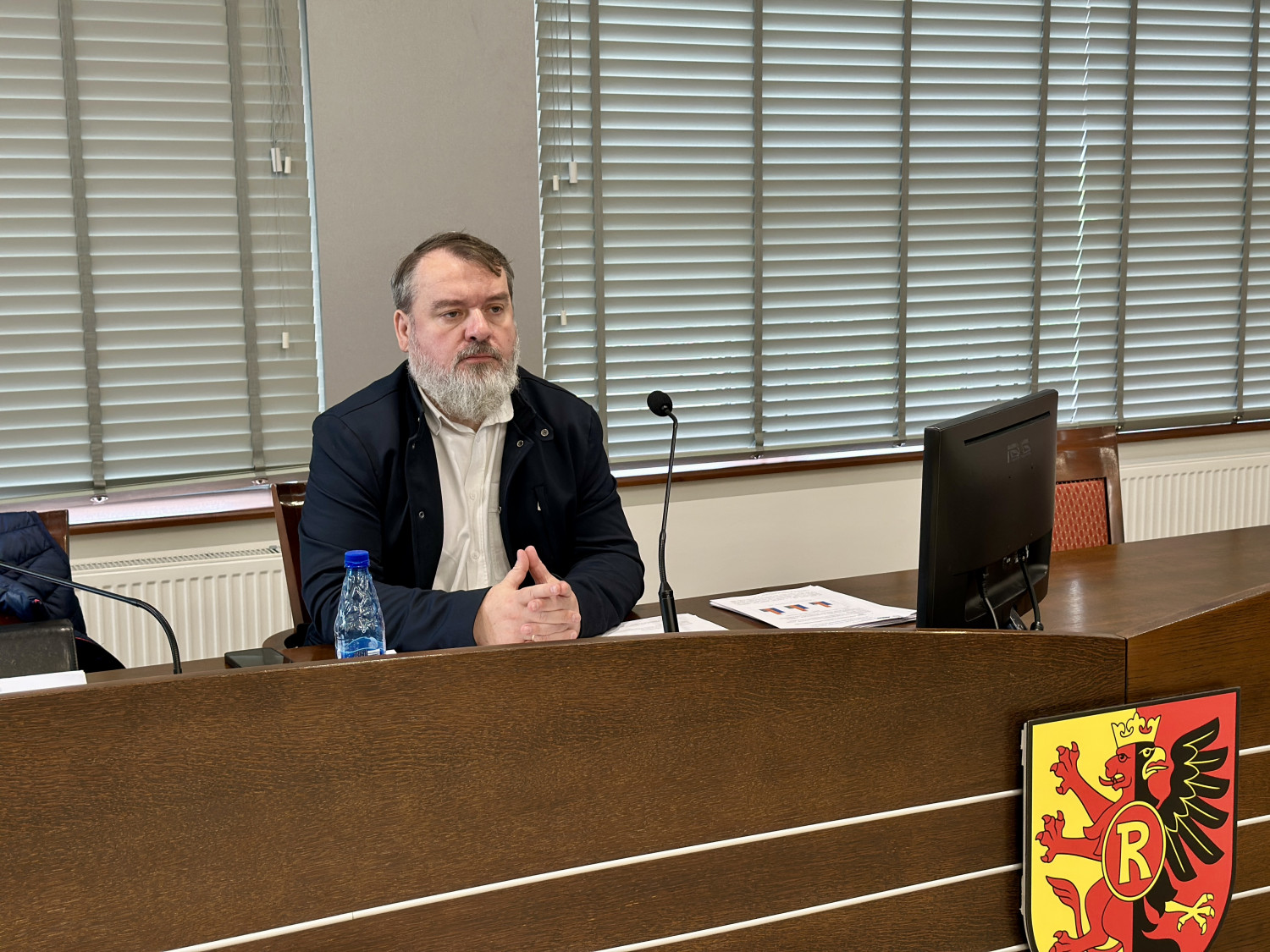 Na zdjęciu: Tomasz Kornacki, przewodniczący Powiatowej Rady Rynku Pracy