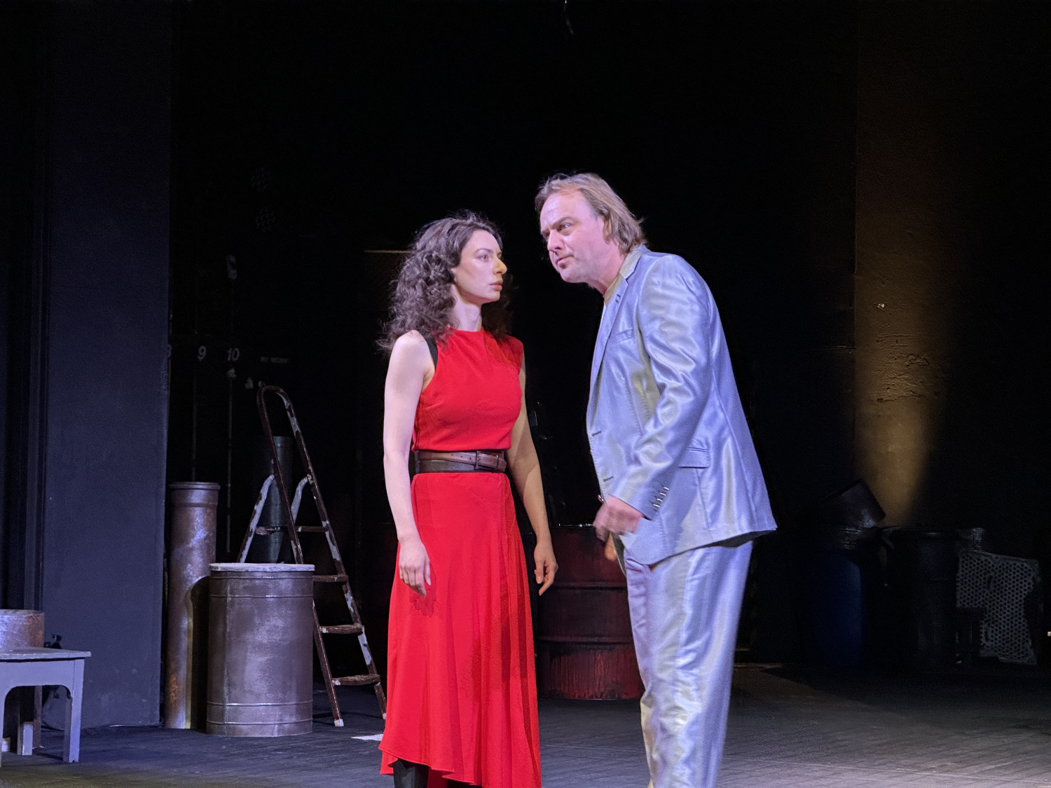 Hanna Novak (Medea) i Maciej Półtorak (Jazon)