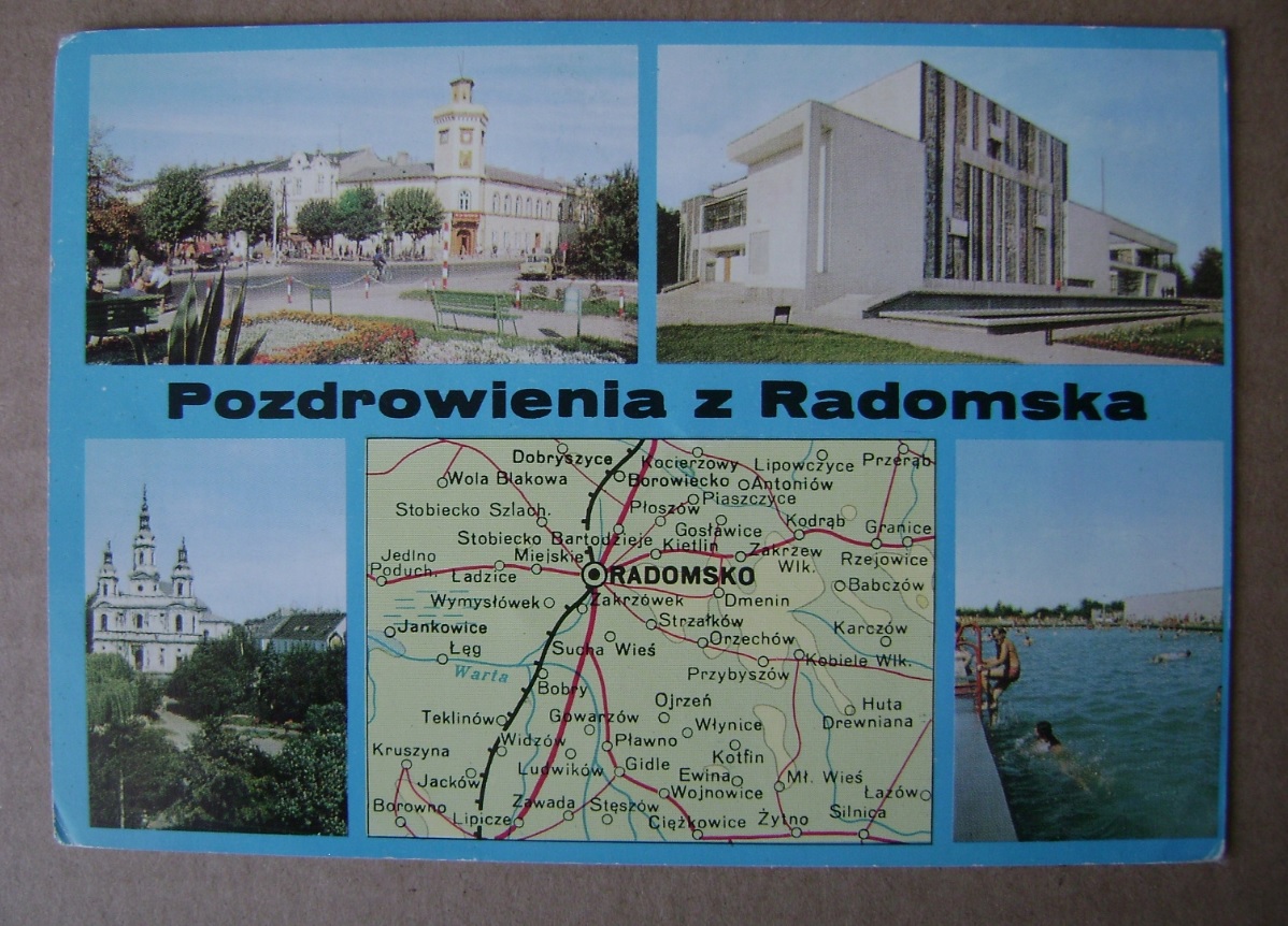 Tak wyglądało Radomsko na pocztówce. //spotradomsko.pl