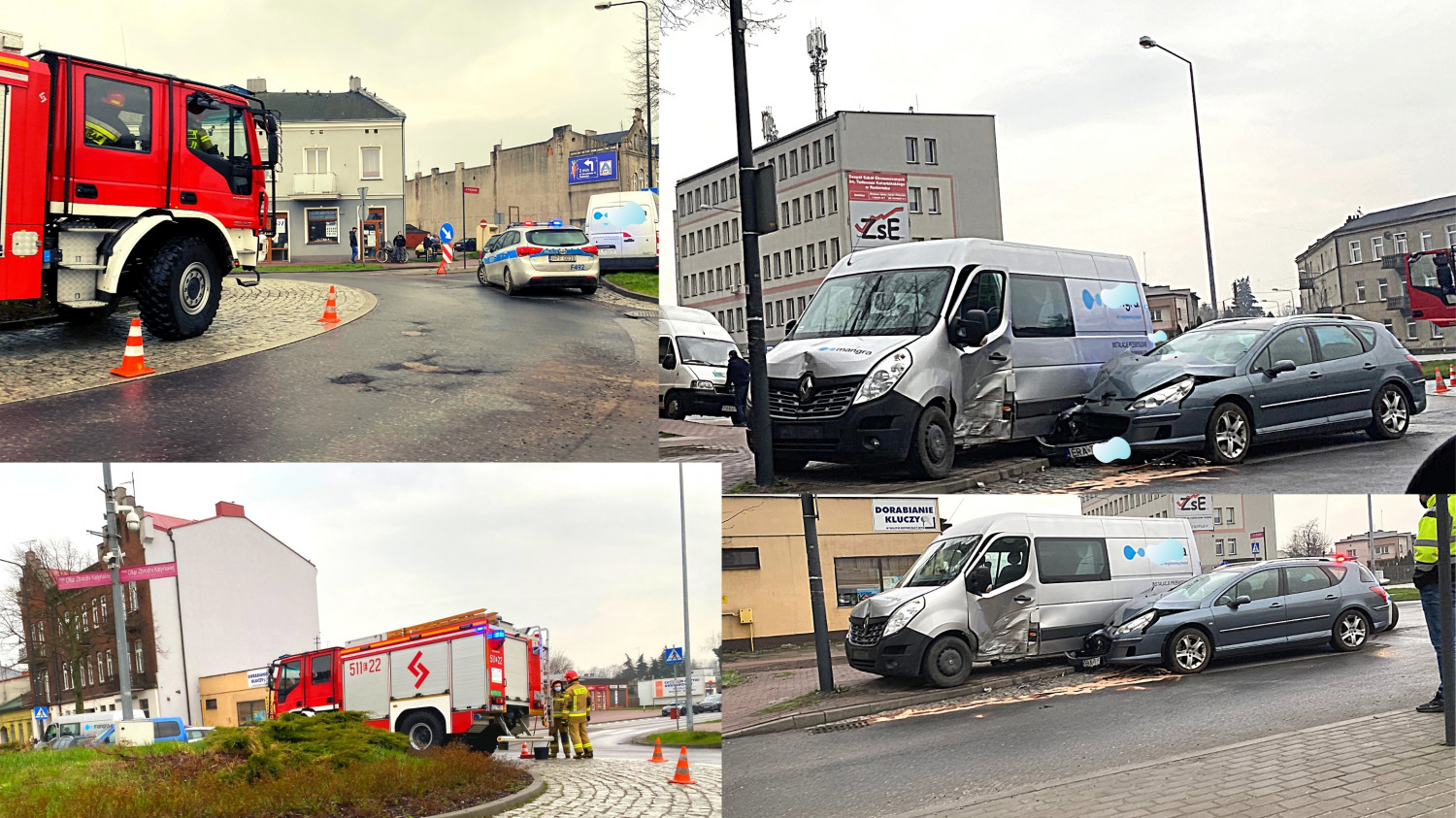 19 kwietnia przed godziną 7.00 na rondzie przy Przedborskiej doszło do zderzenia dwóch pojazdów.